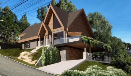 Casa com 3 quartos à venda na Gentil Bonato, 160, Vale das Colinas, Gramado por R$ 2.950.000