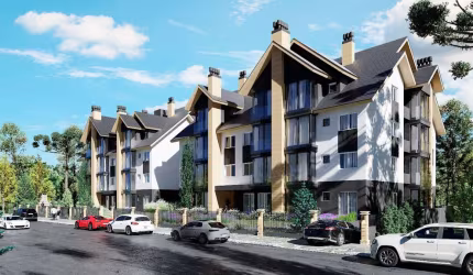 Apartamento com 1 quarto à venda na Santa Rosa, 70, Carniel, Gramado por R$ 782.740