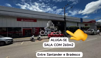 Sala Comercial entre Banco Santander - Agência  1788 e Bradesco  -  Luís Eduardo Magalhães