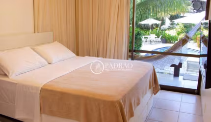 Vendo lindo Flat 82m² 3 Qts 1 Suíte térreo no Nannai Muro alto