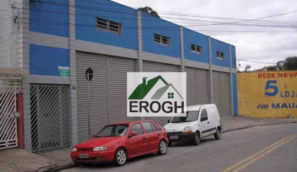 Galpão industrial para venda e locação, Jardim Zaira, Mauá.