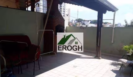 Sobrado com 3 dormitórios à venda, 196 m² por R$ 750.000,00 - Vila Floresta - Santo André/SP