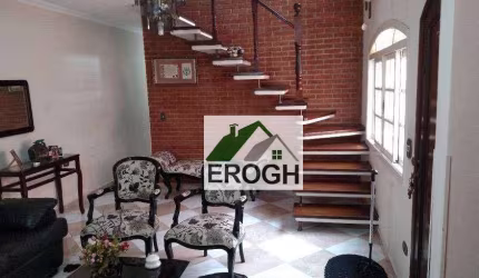 Sobrado com 3 dormitórios à venda, 275 m² por R$ 1.100.000,00 - Vila Gilda - Santo André/SP