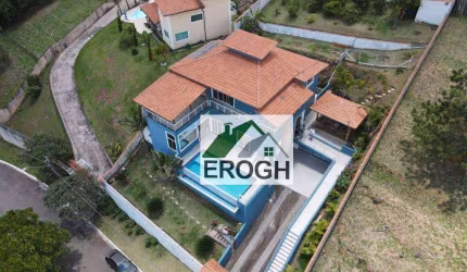Casa em condomínio com 3 dormitórios à venda, 376 m² por R$ 1.390.000 - Granja Caiapiá - Cotia/SP