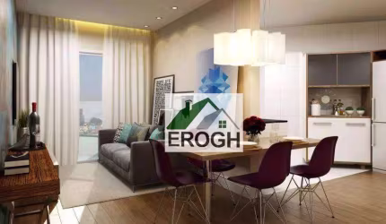 Apartamento com 2 dormitórios à venda, 59 m² por R$ 410.000,00 - Casa Branca - Santo André/SP