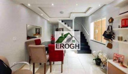 Sobrado com 3 dormitórios à venda, 184 m² por R$ 795.000,00 - Jardim Bartira - São Bernardo do Campo/SP