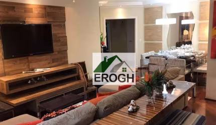 Amplo apartamento com 3 suítes  à venda, 150 m² por R$ 990.000 - Vila Valparaíso - Santo André/SP