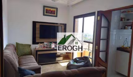 Apartamento com 3 dormitórios à venda, 82 m² por R$ 515.000,00 - Vila Scarpelli - Santo André/SP
