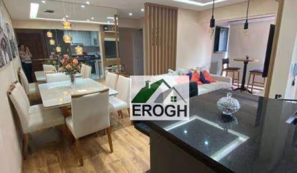 Apartamento com 3 dormitórios à venda, 82 m² por R$ 795.000,00 - Jardim - Santo André/SP