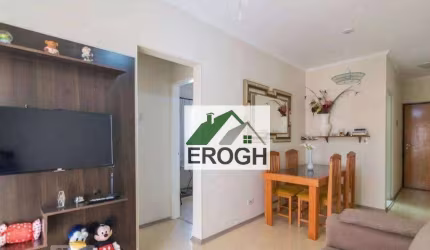 Apartamento com 2 dormitórios à venda, 60 m² por R$ 405.000,00 - Vila Valparaíso - Santo André/SP