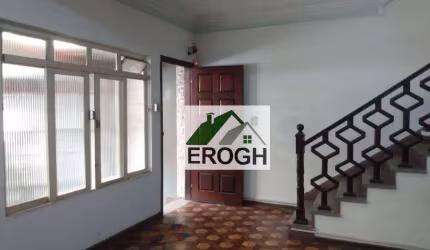 Sobrado para alugar, 209 m² por R$ 3.897,17/mês - Campestre - Santo André/SP