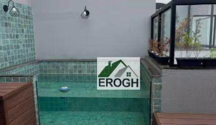Apartamento Duplex com 2 dormitórios à venda, 90 m² por R$ 899.000,00 - Campestre - Santo André/SP