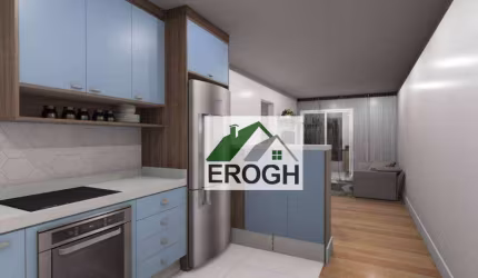 Apartamento com 2 dormitórios Residencial Lincoln à venda, 64 m² por R$ 725.000 - Campestre - Santo André/SP