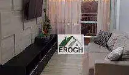 Apartamento com 2 dormitórios à venda, 55 m² por R$ 372.000 - Vila Vivaldi - São Bernardo do Campo/SP