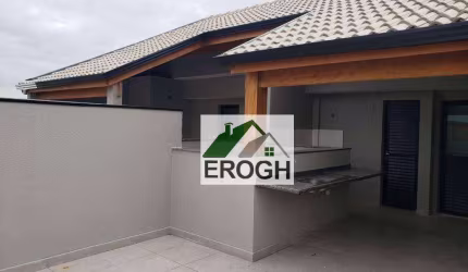 Cobertura com 2 dormitórios à venda, 82 m² por R$ 410.000 - Parque João Ramalho - Santo André/SP