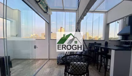 Cobertura com 3 dormitórios à venda, 122 m² por R$ 740.000 - Jardim do Mar - São Bernardo do Campo/SP