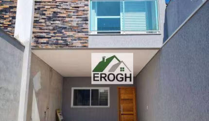 Sobrado com 3 dormitórios à venda, 130 m² por R$ 750.000,00 - Vila Metalúrgica - Santo André/SP