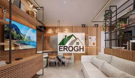 Apartamento com 2 dormitórios, Motiró Casa Branca, 56 m² por R$ 530.000 - Casa Branca - Santo André/SP