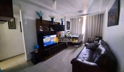 Excelente Apartamento, Próximo Ponte, Varanda, Sala 2 Ambientes, 2 Quartos, Banho, Cozinha, Área e 1 Vaga.