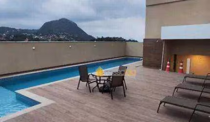 Apartamento com 2 dormitórios à venda, 68 m² - Largo da Batalha - Niterói/RJ