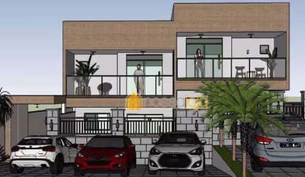 Casa com 3 suítes à venda, 130 m²  - Fonseca - Niterói/RJ