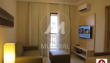 Apartamento (flat) 1 dormitórios/suite, cozinha planejada, portaria 24hs, lazer, salão de festa, elevador, em condomínio fechado