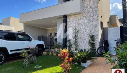 Casa (térrea em condominio) 3 dormitórios/suite, cozinha planejada, portaria 24hs, lazer, espaço gourmet, salão de festa, em condomínio fechado