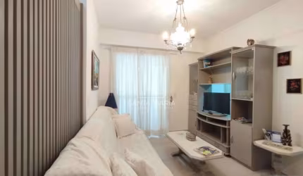 Apartamento (flat) 1 dormitórios/suite, cozinha planejada, portaria 24hs, lazer, espaço gourmet, salão de jogos, elevador, em condomínio fechado
