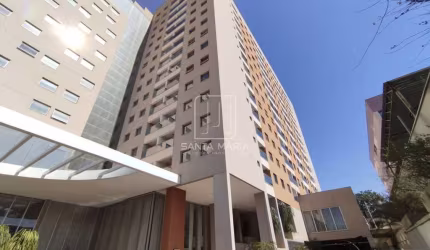 Apartamento (flat) 1 dormitórios/suite, cozinha planejada, portaria 24 horas, elevador, em condomínio fechado