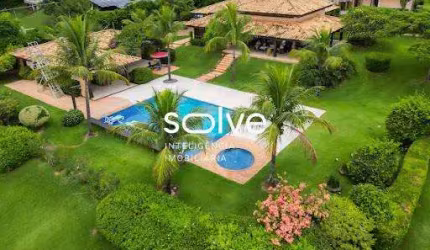 Chácara com 5 dormitórios, 5000 m² - venda por R$ 7.900.000,00 ou aluguel por R$ 42.000,00 - Lagos de Shanadu - Indaiatuba/SP