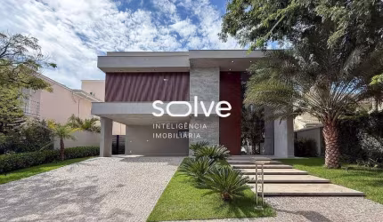 Sobrado com 4 dormitórios à venda, 468 m² por R$ 7.200.000 - Alphaville - Campinas/SP