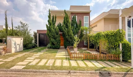 Sobrado com 3 dormitórios à venda, 186 m² por R$ 1.300.000,00 - Condomínio Maison Blanche - Indaiatuba/SP