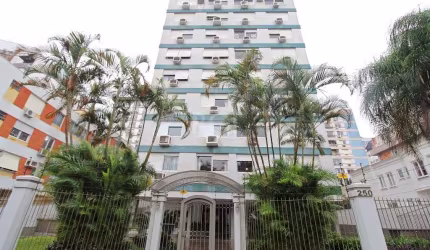 Em frente ao Parcão, amplo apartamento 02 dormitórios, suíte, living 02 ambientes, cozinha, área de serviço,, banho social, dependência de empregada, entrada de serviço.&lt;BR&gt;Edifício com elevador