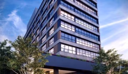 Conjunto/sala no bairro menino deus(porto alegre), geradores, terraço condominial. Pé-direito duplo, hall imponente, acabamento em granito e basalto. Todas as áreas são entregues equipadas e decoradas