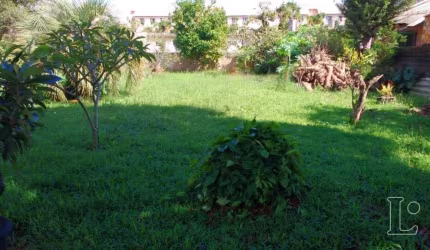 Excelente terreno medindo 24x62= 744 m²  com   casa de alvenaria,  com tres dormitórios, living, banheiro, cozinha.&lt;BR&gt;no patio com piscina, arvores frutíferas,  e mais duas casas de madeira em 