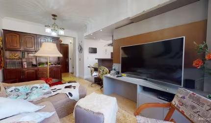 Apartamento de 84m² privativos distribuídos em uma planta muito harmônica, que conta com ambientes integrados, maximizando o espaço e o conforto. O hall de entrada é muito charmoso e possui lavabo. O 