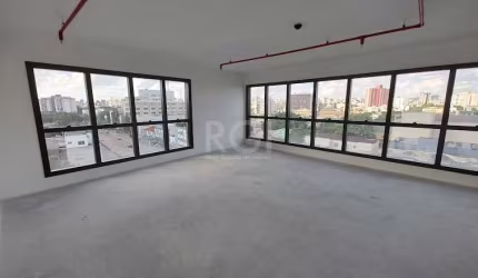 Sala comercial nova, na Av. Érico Veríssimo, posição frente, no Empreendimento Greenwich. Dispõem de portaria 12 horas, uma vaga de garagem, elevador.&lt;BR&gt;POSSIBILIDADE DE NEGOCIAÇÃO REFERENTE A 