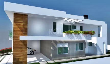 SOBRADO DE 3 OU 4 DORMITÓRIOS A SER CONSTRUÍDO NO CONDOMÍNIO ALPHAVILLE&lt;BR&gt;VENETO&lt;BR&gt;&lt;BR&gt;Projeto aprovado moderno e diferenciado, a composta por amplo living com lareira, cozinha, ch