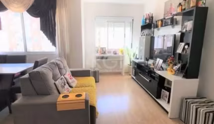 Apartamento 3 dormitórios, transformado em 2, mas de fácil reversão, 1 suíte,  65,52 m² de área privativa, semi- mobiliado, andar alto, sol manhã, living estendido, cozinha americana, área de serviço,