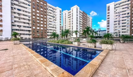 Apartamento lindo e moderno, semi mobiliado, ótima posição solar, poucos metros do Iguatemi. Apartamento de 2 dormitórios sendo 1 suíte, living 2 ambientes, linda cozinha americana planejada, área de 