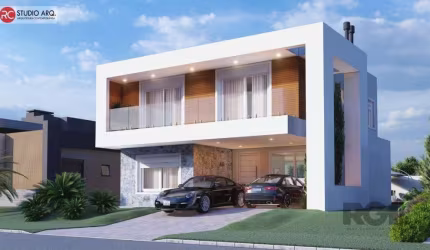 Casa / Sobrado de 4 suites , sendo 1 terrea, sala com 2 ambientes, cozinha integrada, piscina, lavabo, área de serviço, , páteo externo na frente e atrás.&lt;BR&gt;BELA CASA .&lt;BR&gt; Aproveite esta