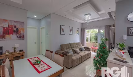 Impecável apartamento garden em ótima localização no bairro Jardim Carvalho.&lt;BR&gt;&lt;BR&gt;Seu novo lar está aqui! Um encantador apartamento garden de 2 dormitórios, com 1 vaga de garagem, em um 
