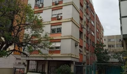 Bom apto de frente c/ 78m², 2 dorm, escritório, living, cozinha, área de serviço c/ aquecedor, 1 vaga  de estacionamento, Posição solar L/N,  Prédio com elevador e zelador, uma quadra da Independência