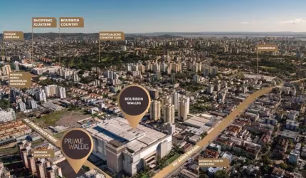 MUDE PARA UM APTO PRONTO E NOVO COM INFRA DE RESORT &lt;BR&gt;EM FRENTE AO SHOPPING DO WALLIG EM PORTO ALEGRE-RS&lt;BR&gt;No PRIME WALLIG. SÓ R$ 750.000,00&lt;BR&gt;Apto 3 dormitórios, 1 suíte, banhei
