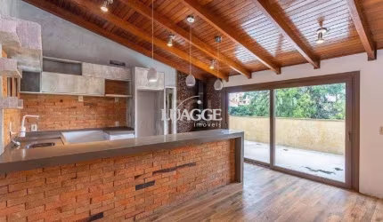Cobertura de 140m² - 3 dormitórios, 2 banheiros, terraço com churrasqueira e 1 vaga de garagem no Bom Jesus