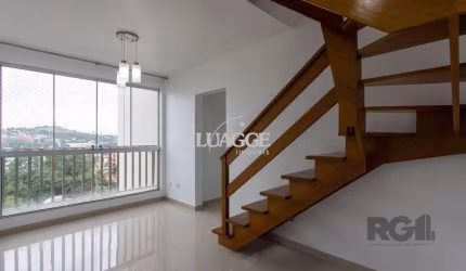 Cobertura 2 quartos, 2 banheiros, 1 vaga, terraço, elevador, condomínio com infra, Bairro Cristal