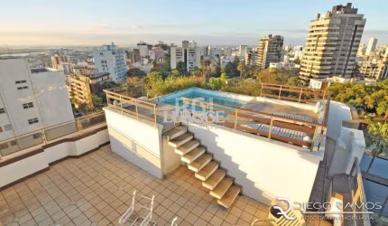 Cobertura para Venda - 325.31m², 4 dormitórios, sendo 1 suites, 3 vagas - Moinhos de Vento