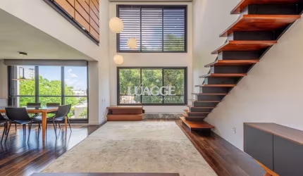 Cobertura com 115m² e 2 dormitórios, 2 suítes, 1 vaga