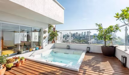 Cobertura com 157m2, 3 dormitórios no bairro Boa Vista.