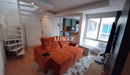Cobertura de 104m² com  2 dormitórios no Bairro Nonoai - Porto Alegre